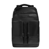 Piquadro - Zaino in pelle porta Pc 15.6, Nero